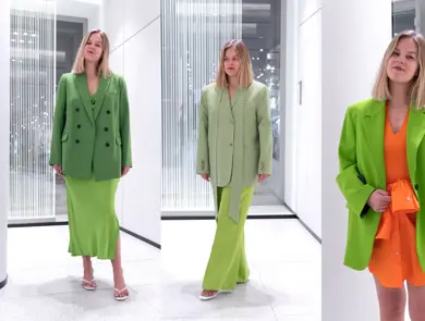 Vårmote sterke farger 