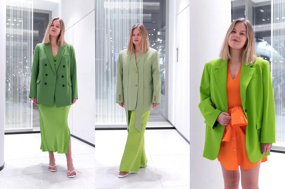 Vårmote sterke farger 