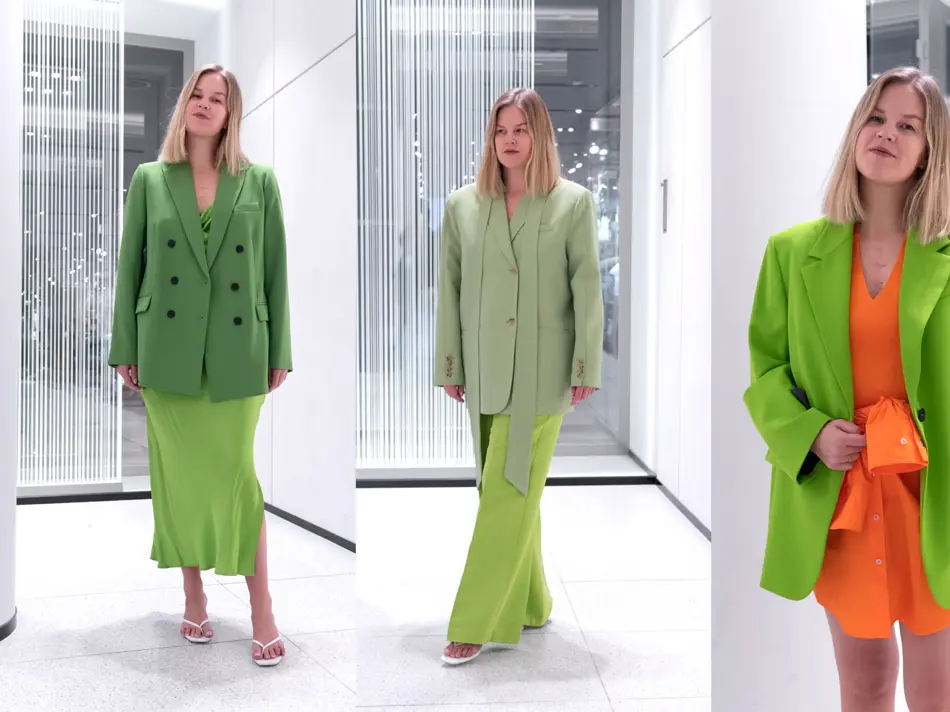 Vårmote sterke farger 