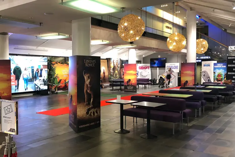 Fellesområde på Odeon 