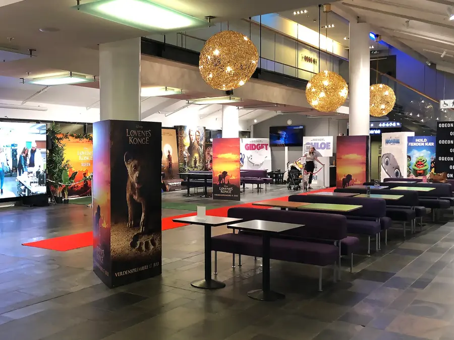 Fellesområde på Odeon 