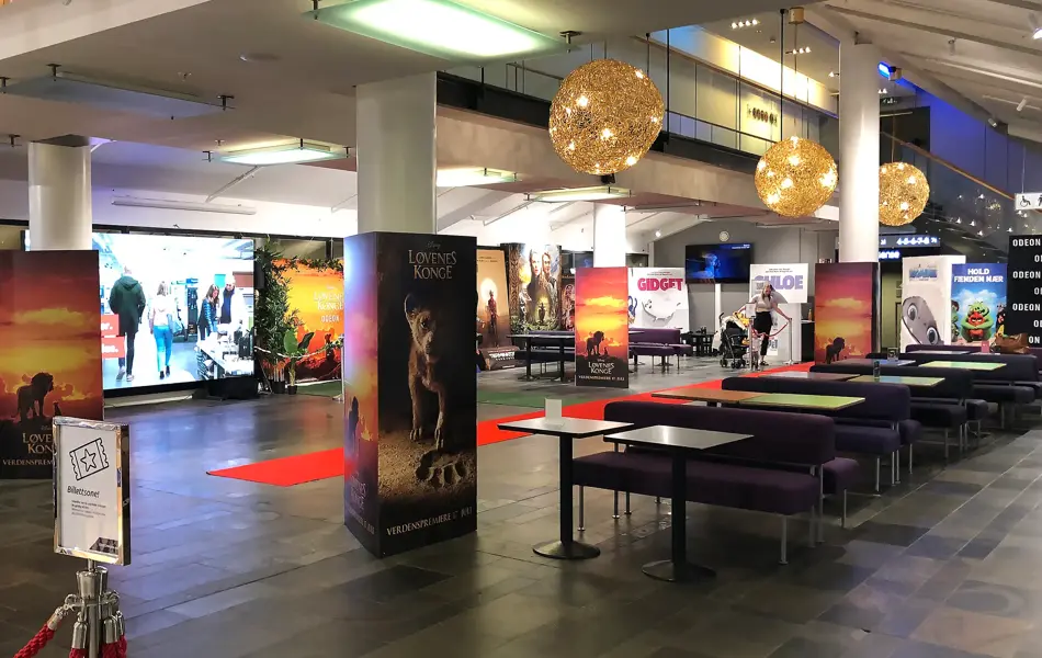 Fellesområde på Odeon 