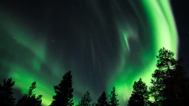 Nordlys over Sorrisniva