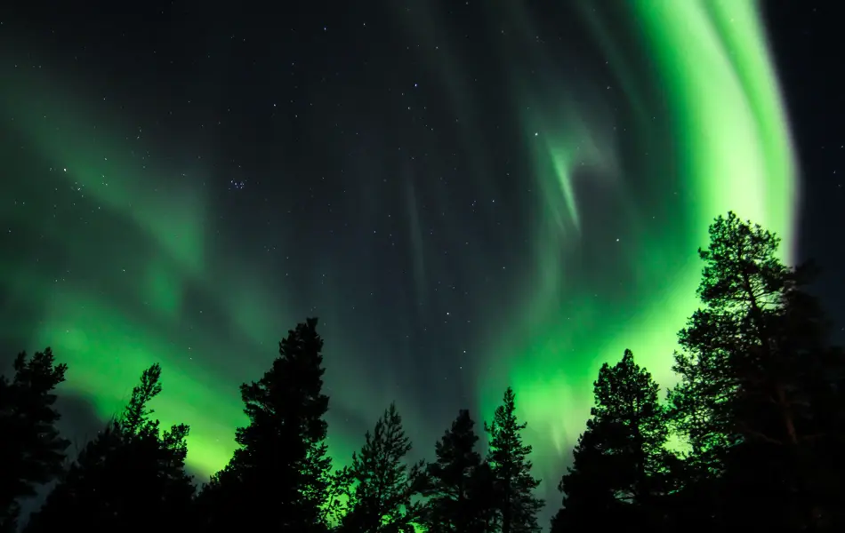 Nordlys over Sorrisniva