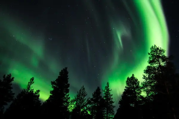 Nordlys over Sorrisniva