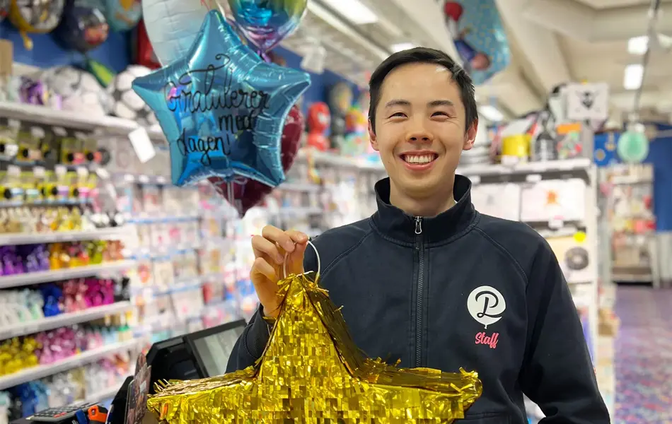 Pynt til nyttårsfeiringen