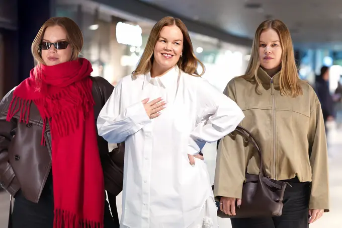 Toppbilde rødt, hvitt, semsket