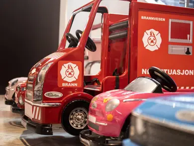 Lekebrannbil for barn