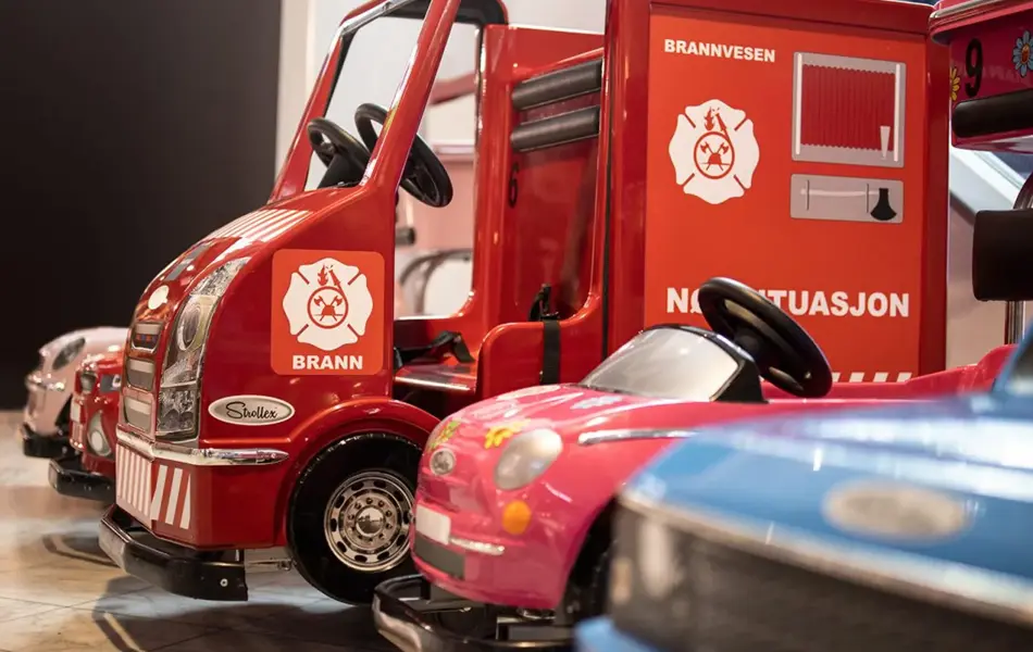 Lekebrannbil for barn