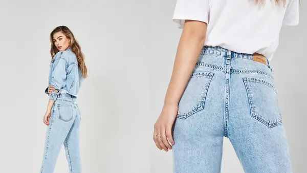 Damer i jeans 