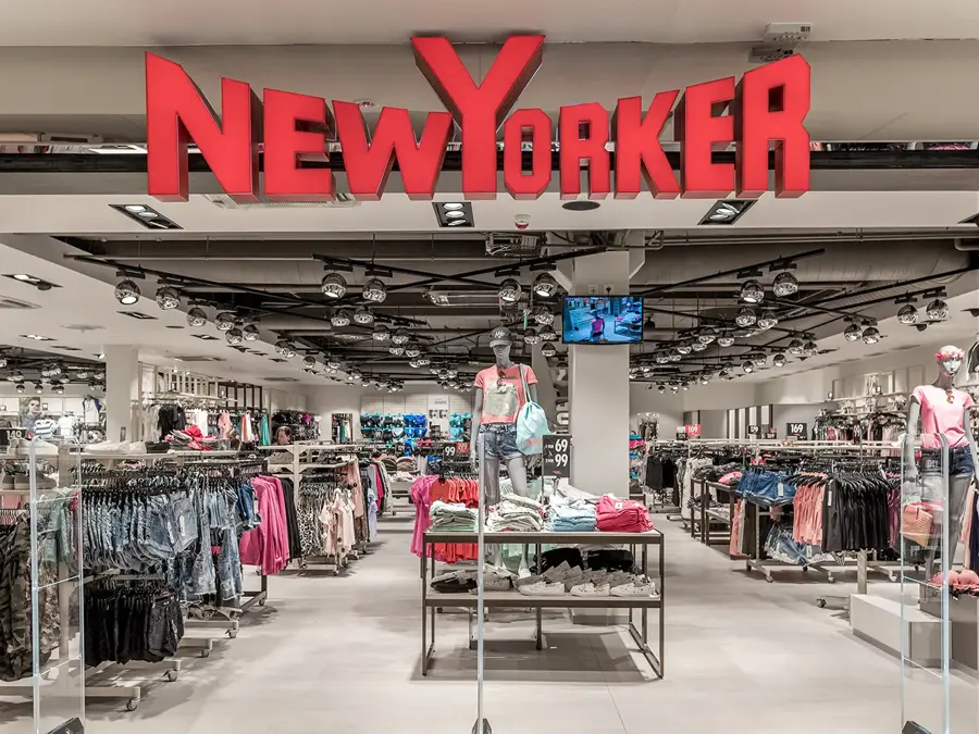 Ingangen til New Yorker butikk