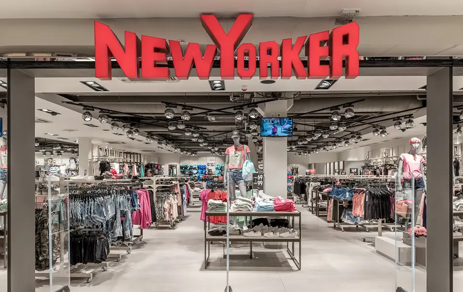 Ingangen til New Yorker butikk