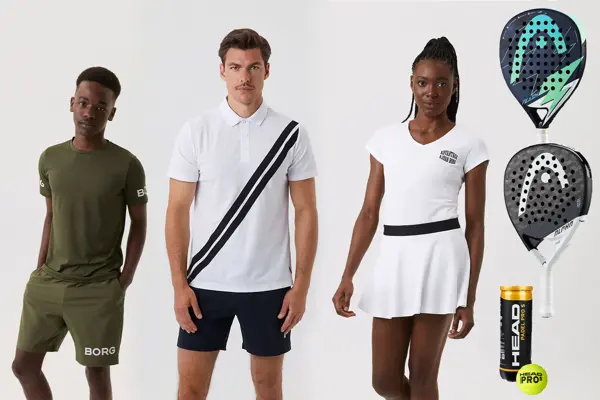 Kollasj av personer og ballspill