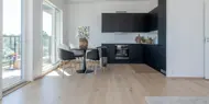 Kjøkken med spiseplass