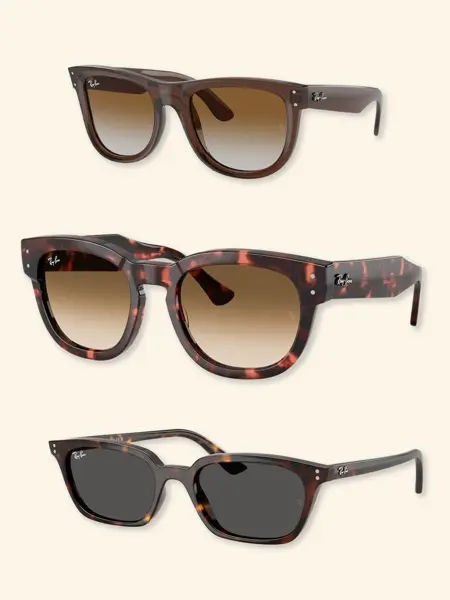 Kollasj med solbriller