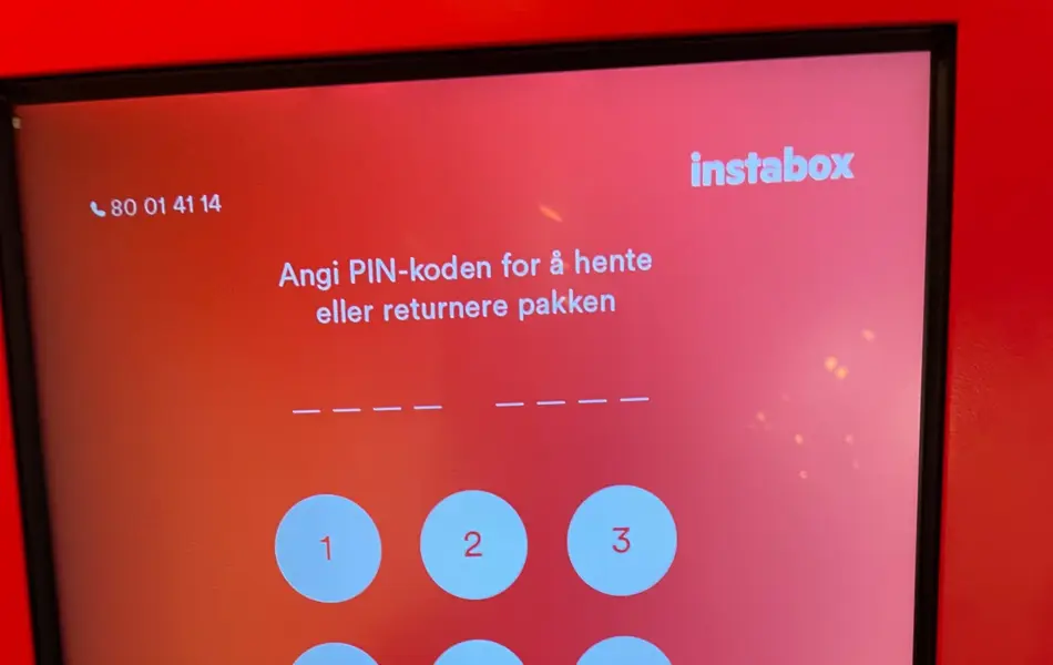 Instabox på Amfi Raufoss