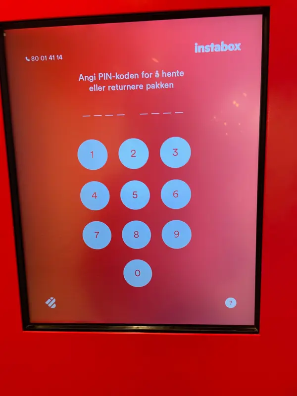 Instabox på Amfi Raufoss