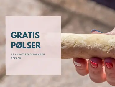 Gratis pølser