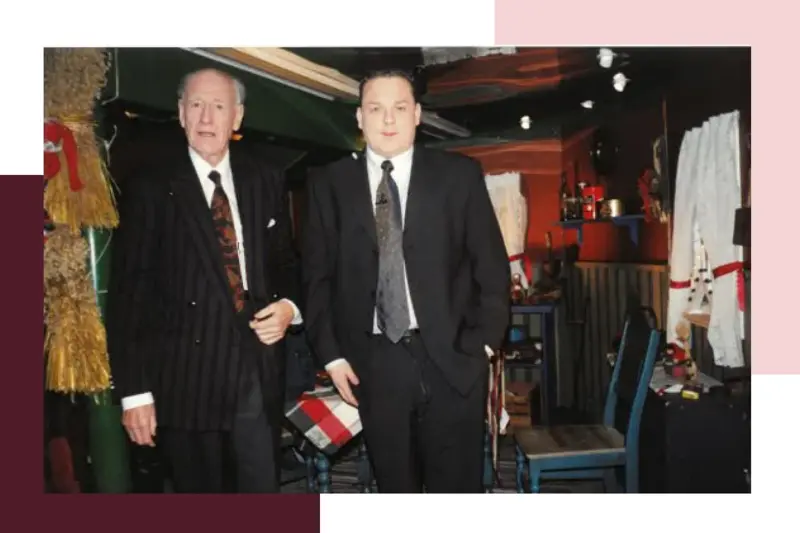 Olav Thon og Glenn Due Sørensen