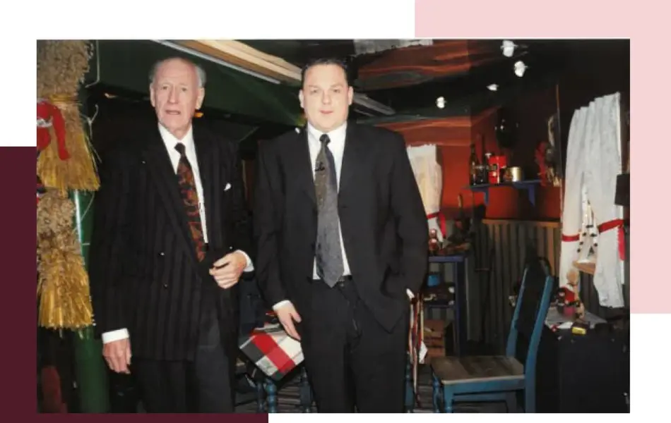 Olav Thon og Glenn Due Sørensen