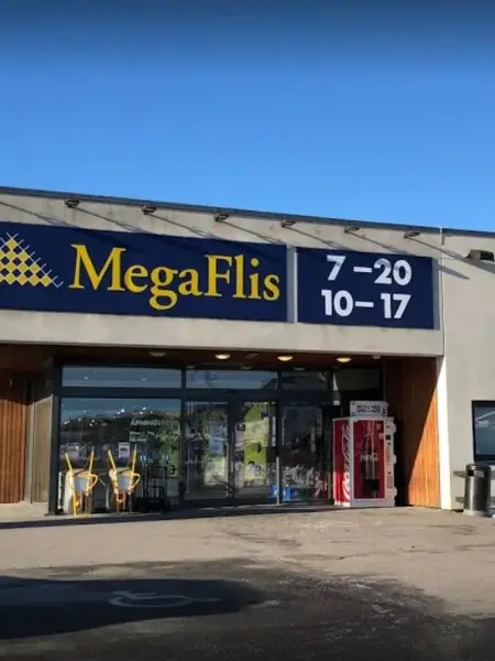 inngangspartiet til Megaflis