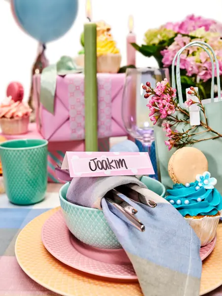 Pynt et vakkert festbord