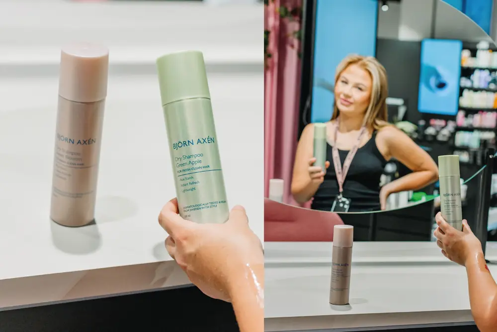 Tørrshampo fra BliVakker