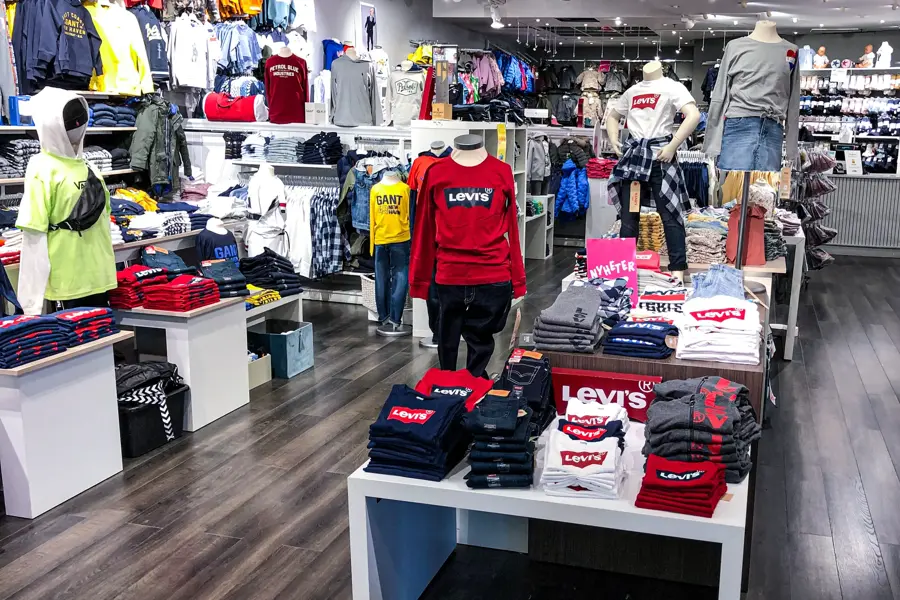 Oversikt på Junior hos Sandvika Storsenter