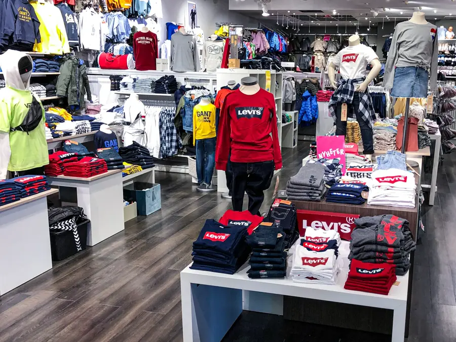 Oversikt på Junior hos Sandvika Storsenter