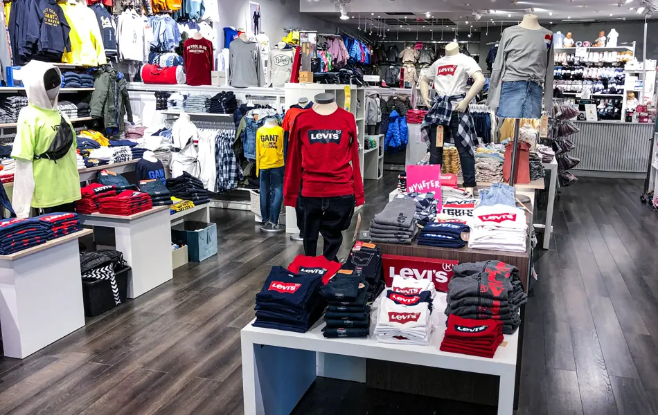 Oversikt på Junior hos Sandvika Storsenter