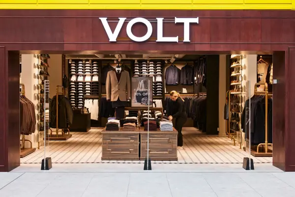 butikkfront til volt åsane storsenter