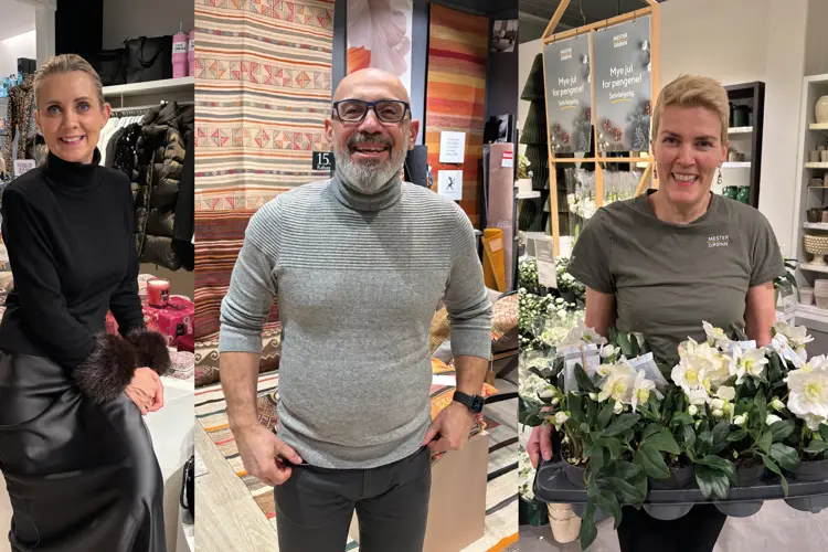 Julesesongen er i gang og på Ski Storsenter er det mange som jobber for at alle våre kunder skal få en god opplevelse. Her er noen av våre dyktige medarbeidere.