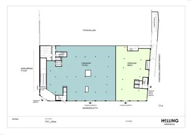 Plantegning 1. etasje, Skårersletta 65