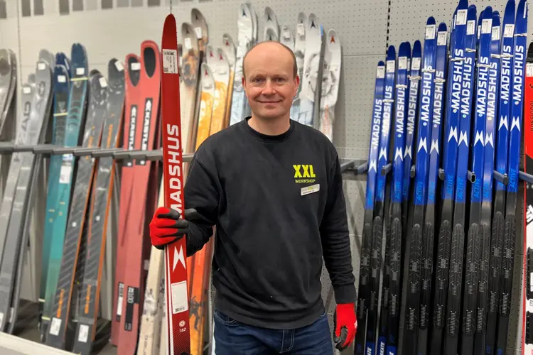 Kestas hos XXL gir deg tips og råd til vedlikehold av ski