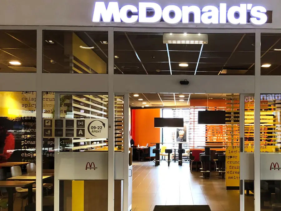 fasade til mcDonalds på Ski storsenter