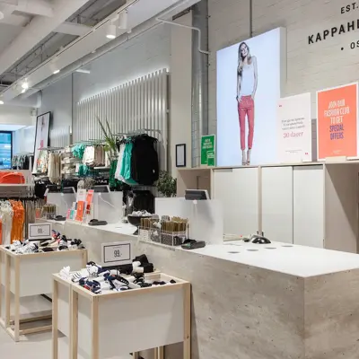 Oversikt over Kappahl-butikken