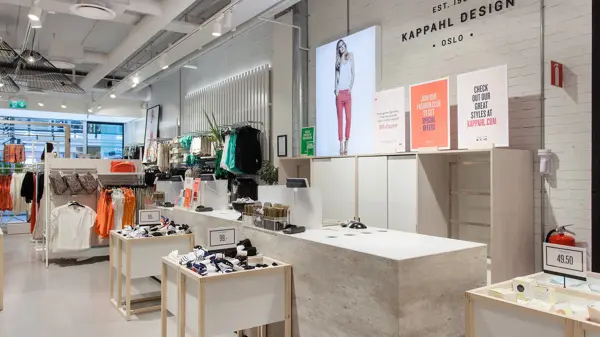 Oversikt over Kappahl-butikken