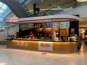 Fasaden til Big Bite på Sartor