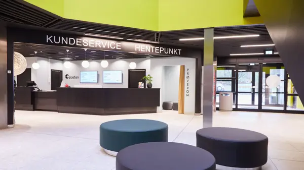 Åsane storsenters kundeservice og hentepunkt