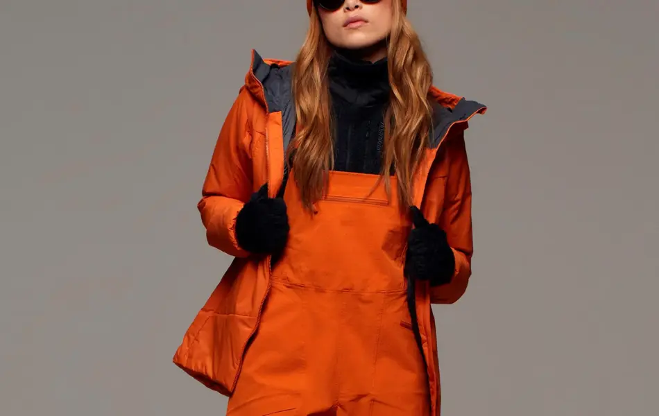 Dame med turklær på