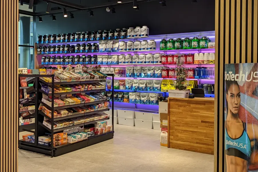 stemningsbilde fra butikken GetFit