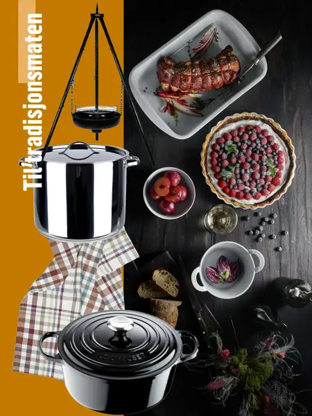 Kollasj av interiør-produkter