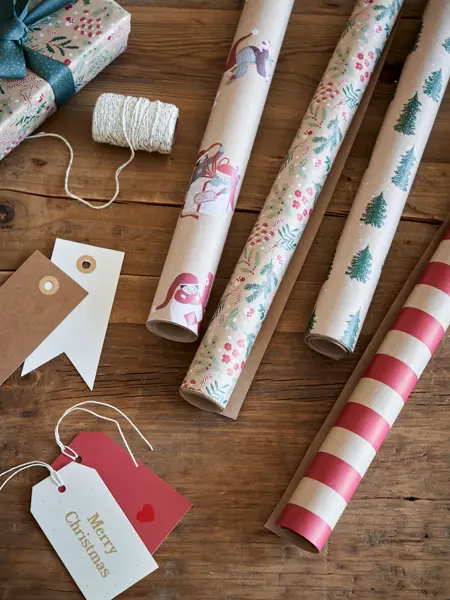 gavepapir fra søstrene grene