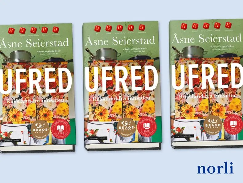 Boken Ufred: Russland fra innsiden av Åsne Seierstad.