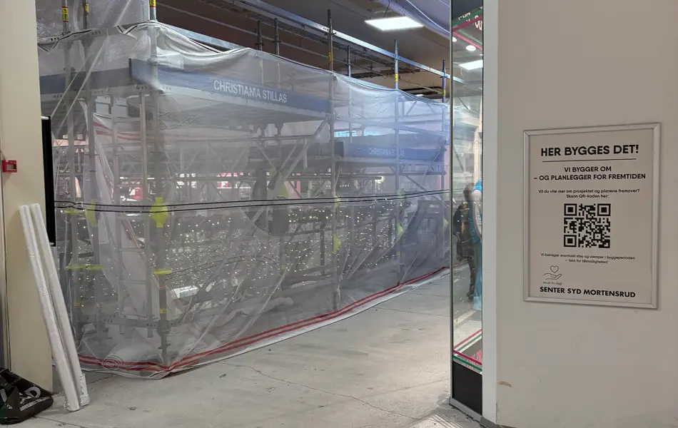 Byggeprosjekt Senter Syd