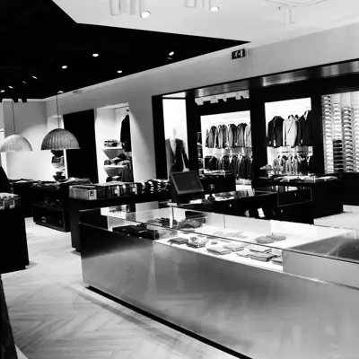 Oversikt over butikken på Skonnord 