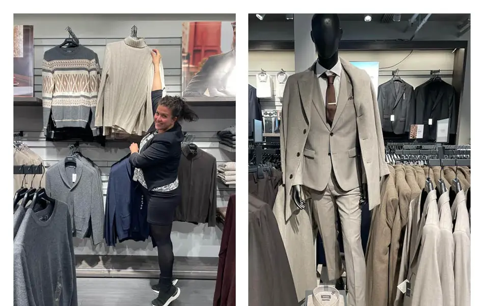 Dressmann viser varer til Black Week