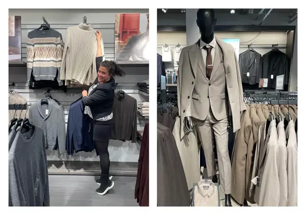 Dressmann viser varer til Black Week