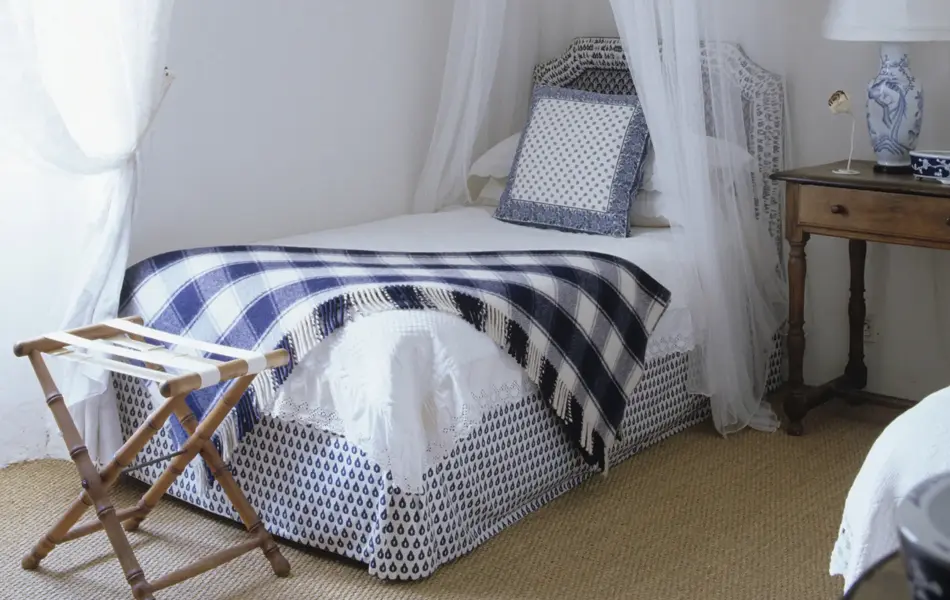 Soverom med maritimt preg