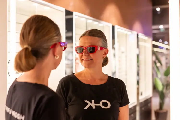 Optiker Ø Krogh ble etablert på Ski i 1970. 